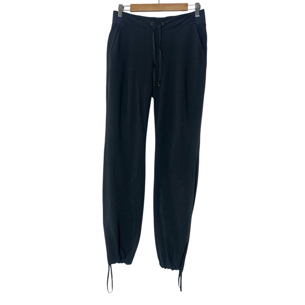 Athleta Pants Women's Size 4 Tall Gray Drawstring Elastic Waist Atheisure